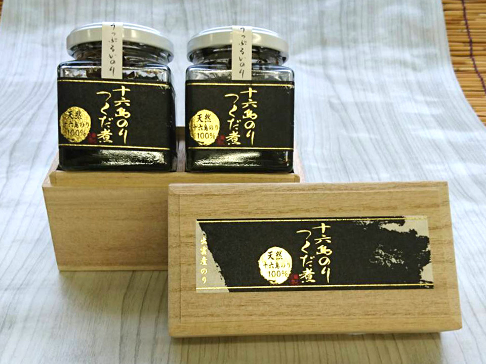 十六のり佃煮100％　100g　2個